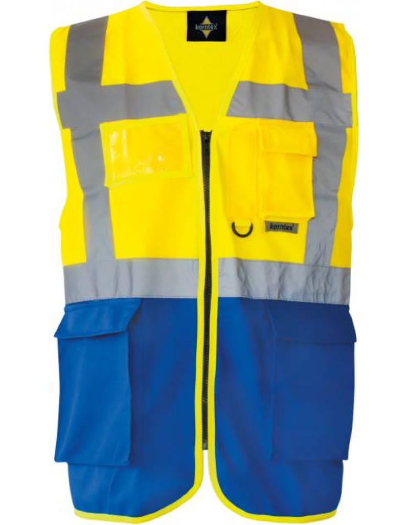 Vestă de lucru multifuncțională cu buzunare